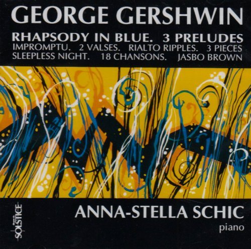 Cover for George Gershwin · Rhapsody In Blue/3 Preludes/18 Songs Etc. (CD) (1998)