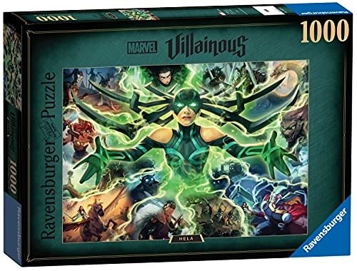 Marvel Villainous  Hela 1000pc jigsaw puzzle Puzzles - Ravensburger - Merchandise - Ravensburger - 4005556169030 - 