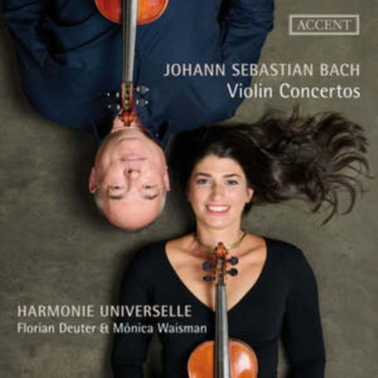 Cover for Florian Deuter / Monica Waisman / Harmonie Universelle · Johann Sebastian Bach: Violin Concertos (CD) (2024)