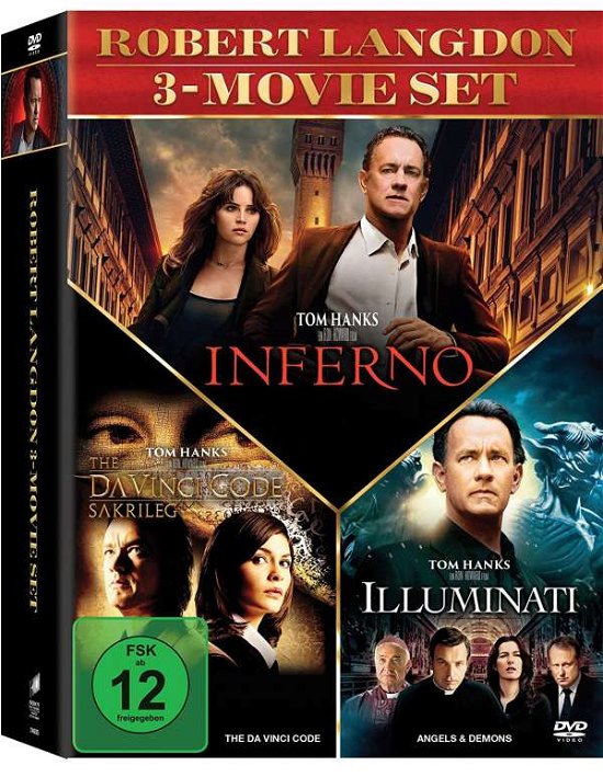 Cover for The Da Vinci Code · Sakrileg / Illuminati / Inferno (DVD) (2017)
