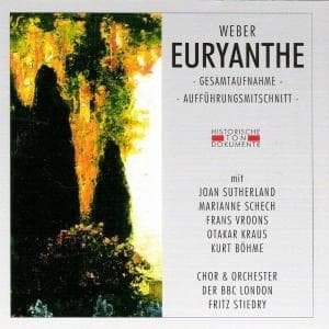 Euryanthe - C.m. Von Weber - Music - CANTUS LINE - 4032250065030 - May 23, 2005