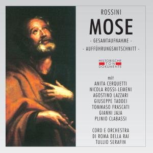 Cover for G. Rossini · Mose (CD) (2009)