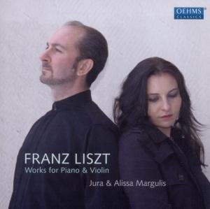 Cover for Liszt / Margulis / Margulis · Works for Piano &amp; Violin (CD) (2011)