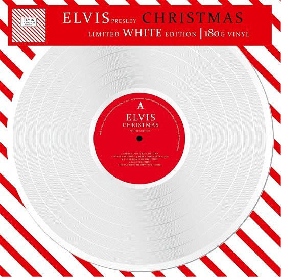 Cover for Elvis Presley · Christmas [the Christmas Album](white Vinyl) (LP) (2021)