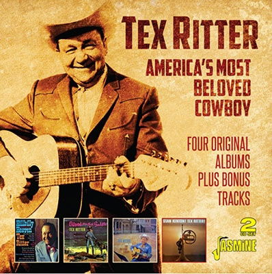 Cover for Tex Ritter · America's Most Beloved Cowboy [four Original Albums Plus Bonus Tracks] (CD) [Japan Import edition] (2020)