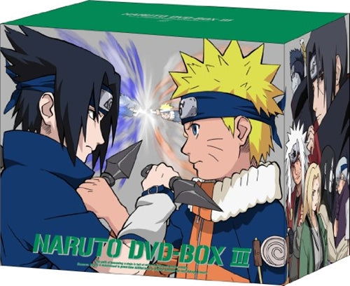 Cover for Kishimoto Masashi · Naruto-naruto- Dvd-box 3 Gekitotsu!naruto vs Sasuke (MDVD) [Japan Import edition] (2009)