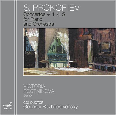 Cover for Sergei Prokofiev · Piano Concertos Nos. 1, 4, 5 (CD) (2013)