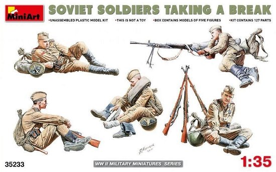Cover for MiniArt · Soviet Soldiers Taking A Break (Toys)