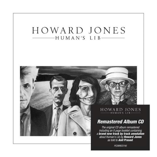 Cover for Howard Jones · Humans Lib (CD) [Remastered &amp; Expanded edition] (2018)