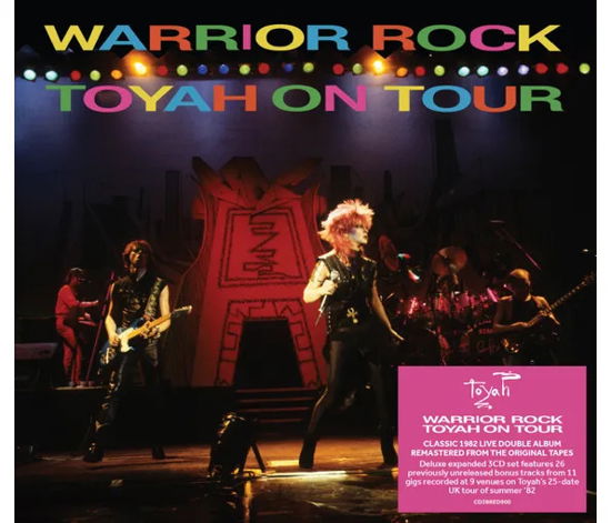 Cover for Toyah · Warrior Rock - Toyah on Tour (3cd Expanded Edition) (CD) (2024)