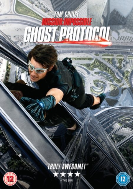 Cover for Mission Impossible Ghost Protocol · Mission Impossible 4 - Ghost Protocol (DVD) (2013)
