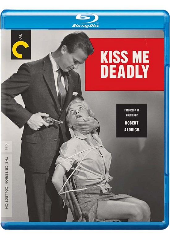 Cover for Kiss Me Deadly 1955 Criterion Col · Kiss Me Deadly (1955) (criterion Collection) Uk Only (Blu-ray) (2019)