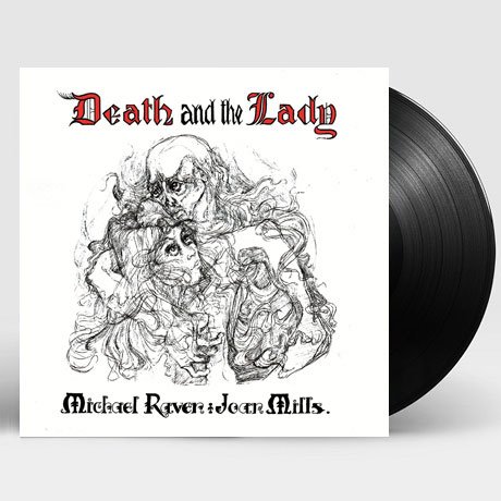 Cover for Michael Raven &amp; Joan Mills · Death and the Lady (LP) (2018)