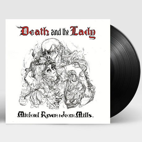 Cover for Michael Raven &amp; Joan Mills · Death and the Lady (LP) (2018)