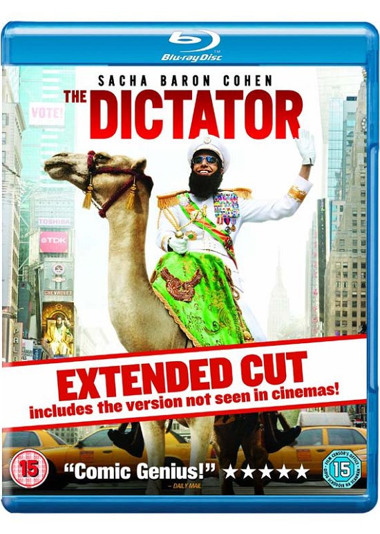 Cover for The Dictator - Extended Cut (Blu-ray) (2013)