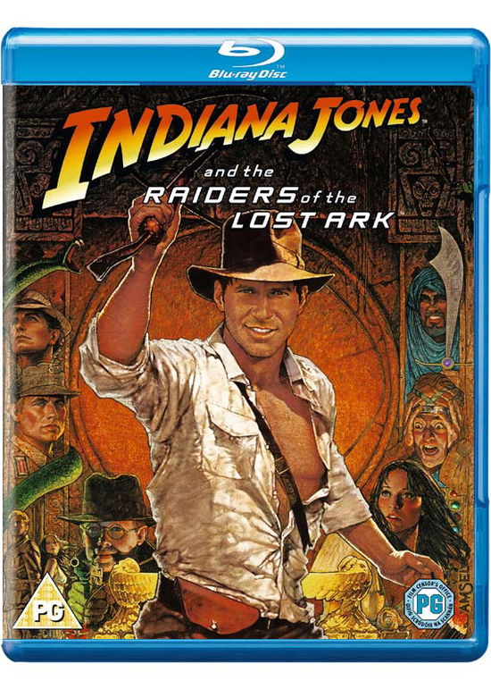 Cover for Indiana Jones &amp; Raiders of the Lost Ark · Indiana Jones - And The Raiders Of The Lost Ark (Blu-ray) (2013)