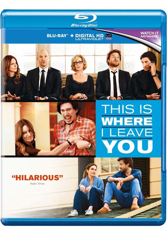 Cover for This is Where I Leave You · This Is Where I Leave You (Blu-ray) (2015)