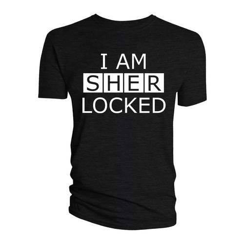 Cover for Sherlock · Sherlock: I Am Sherlocked Black (T-Shirt Uomo Tg. M) (N/A) [size M] [Black - Unisex edition]