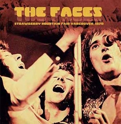 Cover for Faces · Strawberry Mountain Fair. Vancouver 1970 (Yellow Vinyl) (LP) [Limited Numbered edition] (2022)