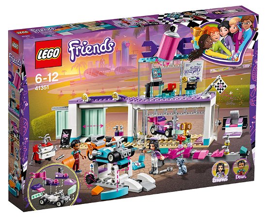 Lego - LEGO Friends 41351 Creatieve Tuningshop - Lego - Merchandise - Lego - 5702016112030 - June 1, 2018
