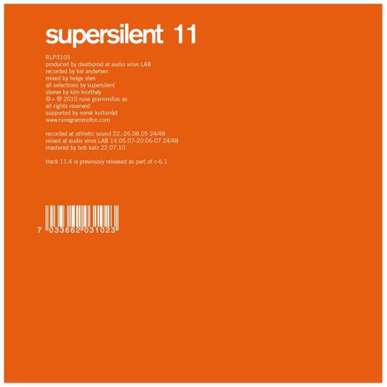 Cover for Supersilent · 11 (LP) (2010)