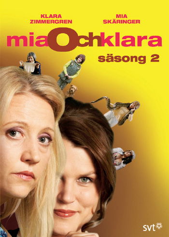 Mia Och Klara 2 - Film/tv - Elokuva - NORDISK FILM - 7332421034030 - keskiviikko 18. maaliskuuta 2009