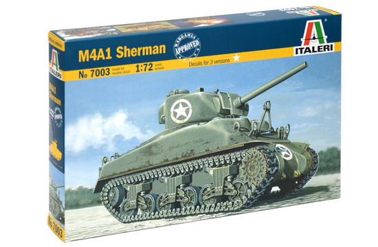 Cover for Italeri · Italeri - M4 Sherman 1:72 (Toys)