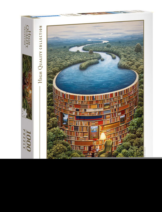 Cover for Clementoni · Puslespil HQC, Bibliodame, 1000 brikker (Jigsaw Puzzle) (2021)