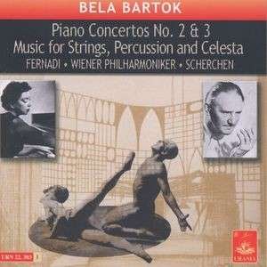 Cover for Bartok / Scherchen · Piano Concertos 2 &amp; 3: Music for Strings (CD) (2013)