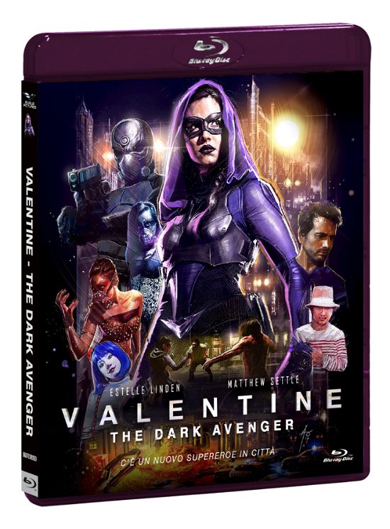 Cover for Arie Dagienkz,estelle Linden,matthew Settle · Valentine the Dark Avenger (Blu-ray) (2021)