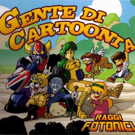 Cover for Raggi Fotonici · Gente Di Cartoonia (CD) (2008)