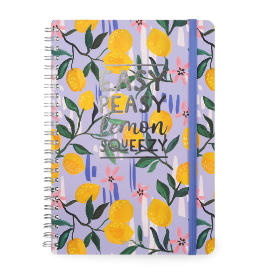 Cover for Legami · 12-month Diary - 2024 - Large Weekly Spiral Bound Diary - Lemon (Paperback Book) (2023)