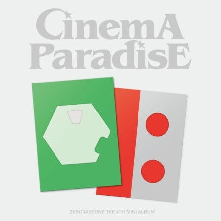 Cover for ZEROBASEONE · Cinema Paradise (CD/Merch) [Photobook + Pre-order Photocard edition] [Romance Version] (2024)