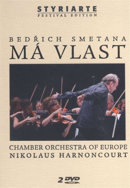 Cover for Harnoncourt Nikolaus · Chamber Orchestra - Ma Vlast - Styriarte - Ntsc (DVD) [Deluxe edition] (2014)