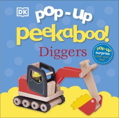 Cover for Dk · Pop-Up Peekaboo! Diggers: Pop-Up Surprise Under Every Flap! - Pop-Up Peekaboo! (Board book) (2023)