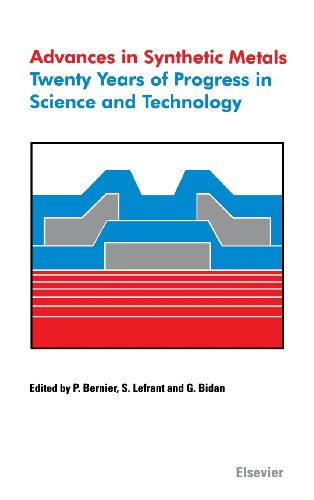 Cover for Bernier, P. (Groupe de Dynamique des Phases Condensees, Universite de Montpellier II, CC 26, 34095 Montpellier Cedex 05, France) · Advances in Synthetic Metals: Twenty Years of Progress in Science and Technology (Hardcover Book) (1999)
