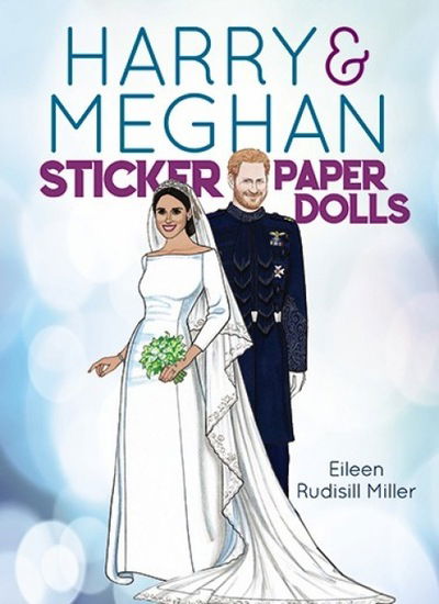 Cover for Eileen Miller · Harry &amp; Meghan Sticker Paper Dolls - Little Activity Books (Paperback Book) (2019)