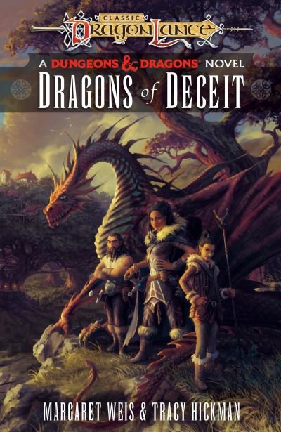 Cover for Margaret Weis · Dragons of Deceit: Dragonlance Destinies: Volume 1 - Dragonlance Destinies (Paperback Bog) (2022)