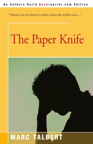 Cover for Marc Talbert · The Paper Knife (Paperback Book) (2001)