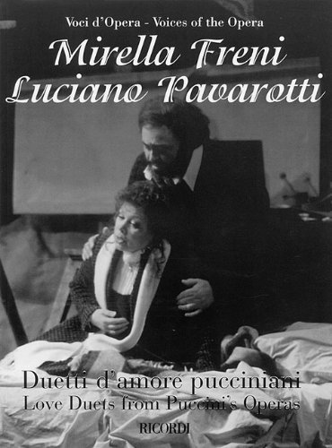 Cover for Mirella Freni · Mirella Freni &amp; Luciano Pavarotti - Love Duets from Puccini's Operas: for Soprano &amp; Tenor with Piano (Paperback Book) (2004)
