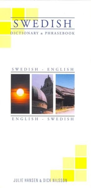 Cover for Julie Hansen · Swedish-English / English-Swedish Dictionary &amp; Phrasebook (Paperback Book) (2002)