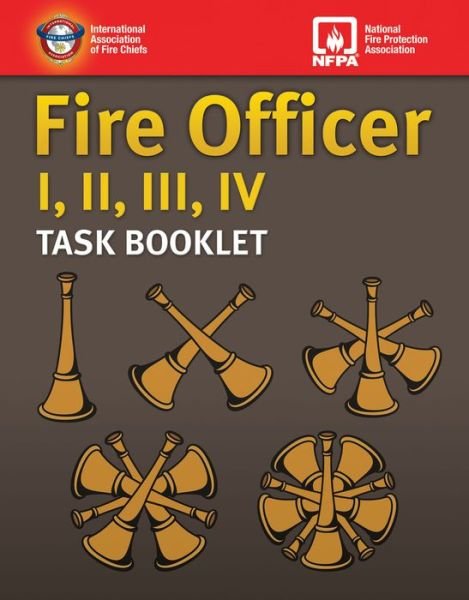 Cover for Iafc · Fire Officer I, II, III, IV Task Booklet (Paperback Bog) [4 Revised edition] (2020)