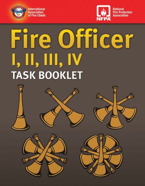 Cover for Iafc · Fire Officer I, II, III, IV Task Booklet (Paperback Book) [4 Revised edition] (2020)