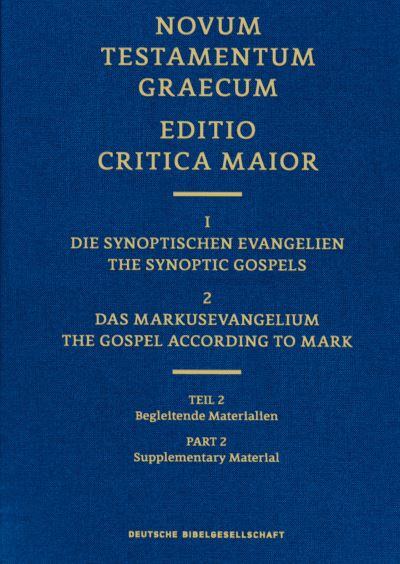 Cover for Hendrickson Publishers · Gospel of Mark, Editio Critica Maior 2.2, The (Hardcover Book) (2022)