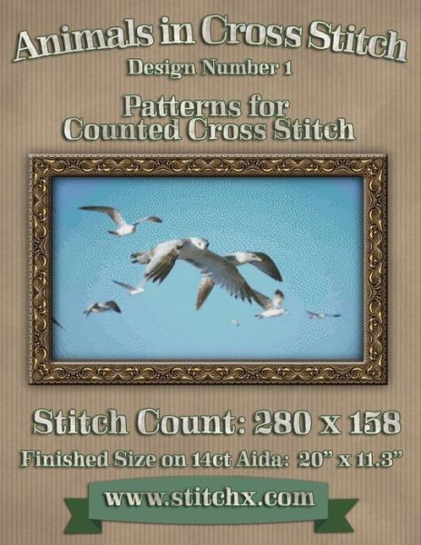 Cover for Tracy Warrington · Animals in Cross Stitch: Design Number 1 (Paperback Book) (2014)