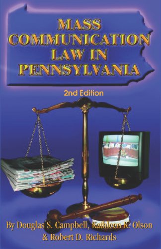 Mass Communication Law in Pennsylvania - Robert D. Richards - Books - New Forums Press - 9781581071030 - April 11, 2003