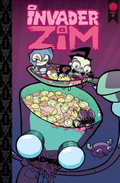 Cover for Jhonen Vasquez · Invader ZIM Vol. 2: Deluxe Edition (Hardcover Book) [Deluxe edition] (2018)