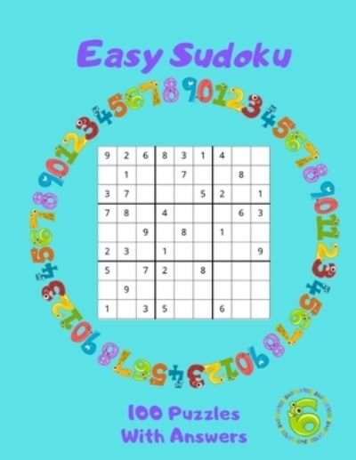 Cover for Ace of Hearts Publishing · Easy Sudoku - 100 Puzzles With Answers (Pocketbok) (2019)