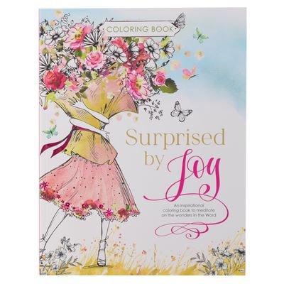 Cover for Christian Art Gifts · Surprised by Joy Coloring Book (Hardcover Book) (2021)