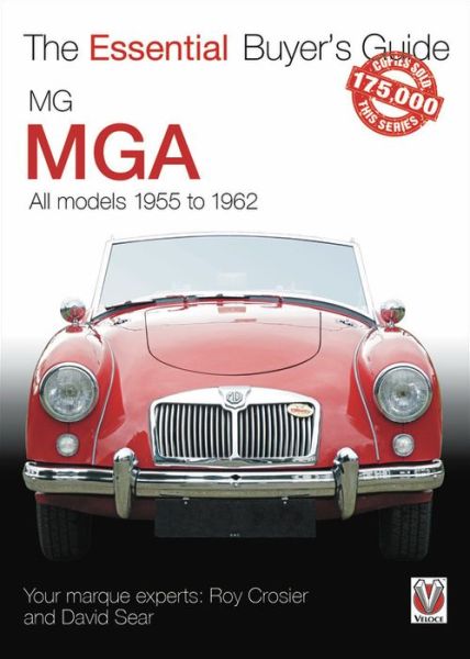 Cover for David Sear · Mga 1955-1962: The Essential Buyer’s Guide - Essential Buyer's Guide (Paperback Book) (2019)